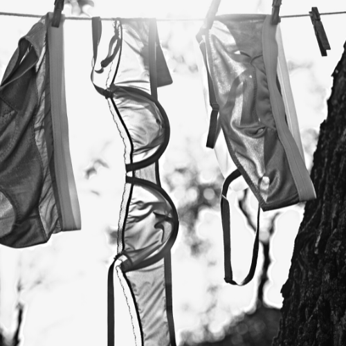 getragene Unterwäsche